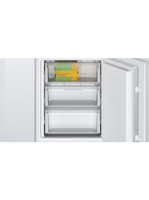 Bosch KIN865SF0 beépíthető alulfagyasztós hűtőszekrény