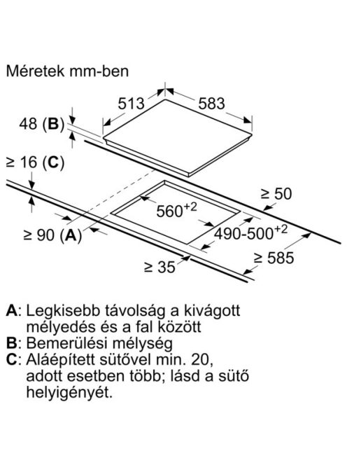 Bosch Pke645Ba2E Kerámia Főzőlap