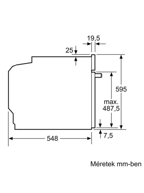 Bosch Hra534Bb0 Beépíthető Sütő