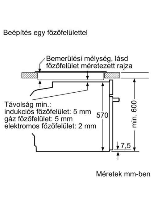 Bosch Hra534Bb0 Beépíthető Sütő