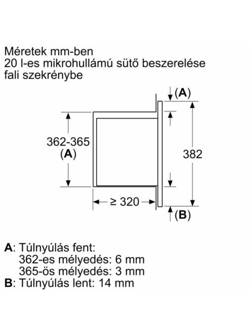Bosch Bfl623Mb3 Beépíthető Mikrohullámú Sütő
