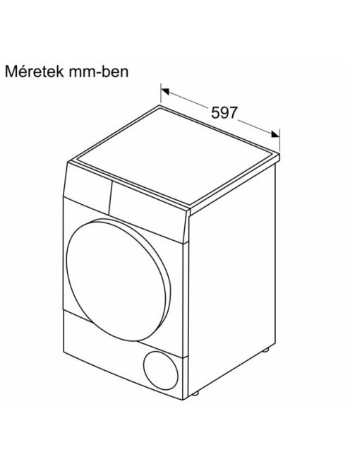 Bosch Wqg235Dreu Hőszivattyús Szárítógép