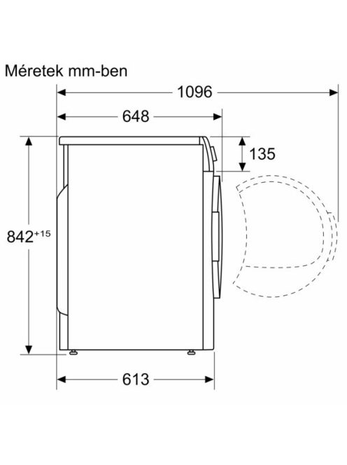 Bosch Wqg235Dreu Hőszivattyús Szárítógép