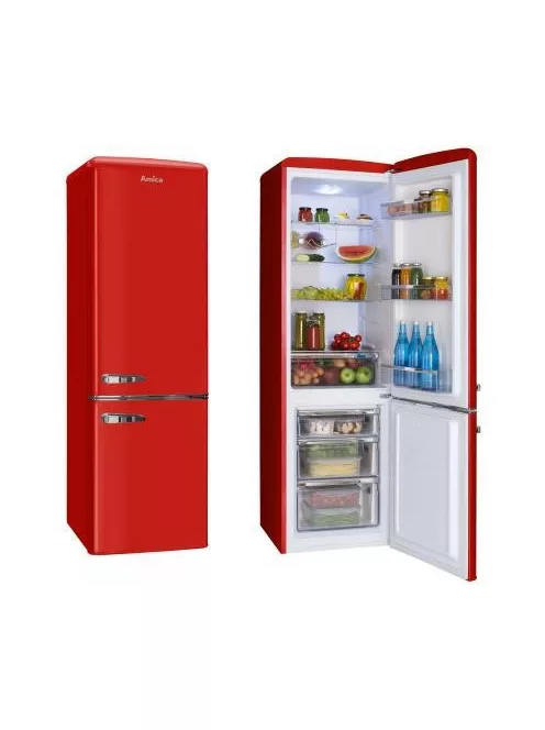 Amica FK2965.3RAA Retro Kimbinált hűtő