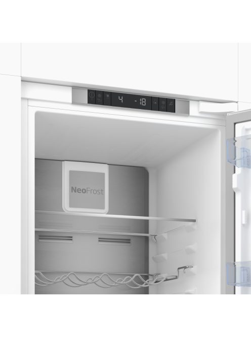 Beko BCNA306E4SN beépíthető alulfagyasztós hűtő