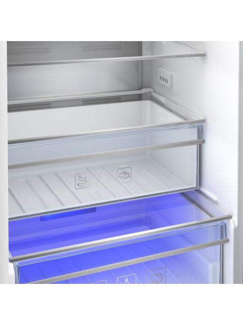 Beko BCNA306E4SN beépíthető alulfagyasztós hűtő