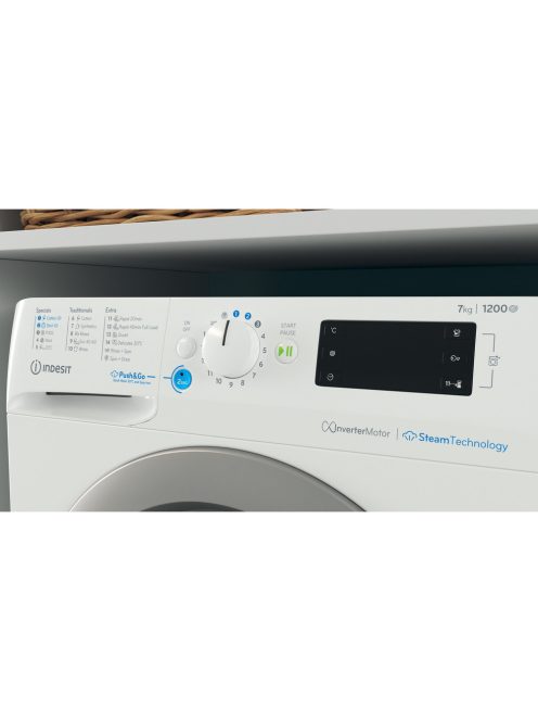 Indesit BWE 71295X WSV EE elöltöltős mosógép