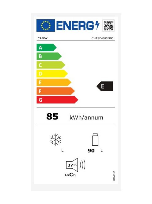 Candy CHASD4385EBC asztali hűtőszekrény