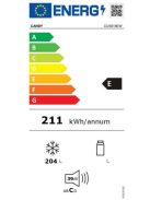 Candy CUS518EW beépíthető fagyasztószekrény