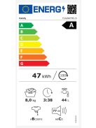 Candy TCA284TM5-S felültöltős mosógép