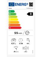 Candy TCAS284TM4-S felültöltős mosógép