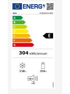 Beko Rcne560K40Xbrn Alulfagyasztós Hűtő