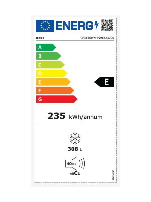 Beko Cf316Ewn Fagyasztóláda