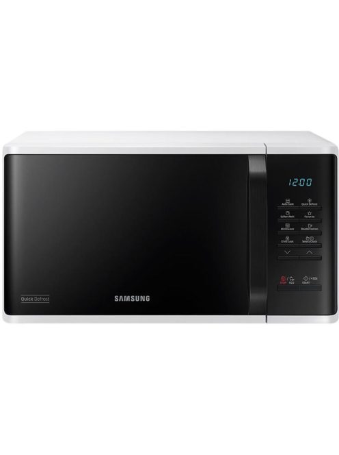 Samsung Ms23K3513Aw/Eo Mikrohullámú Sütő, Kerámia Bevonatú Sütőtér, Digitális Vezérlés, Eco Üzemmód, Samsung Design
