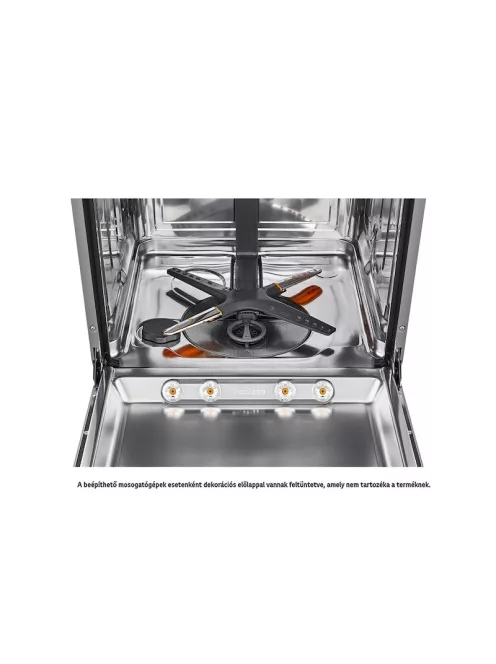 LG DB475TXS QuadWash™ beépíthető gőzös mosogatógép