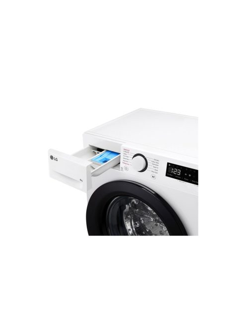 LG F2WR508SBW 8kg, max. 1200 ford./perc, Keskeny Gőzmosógép, AI DD™