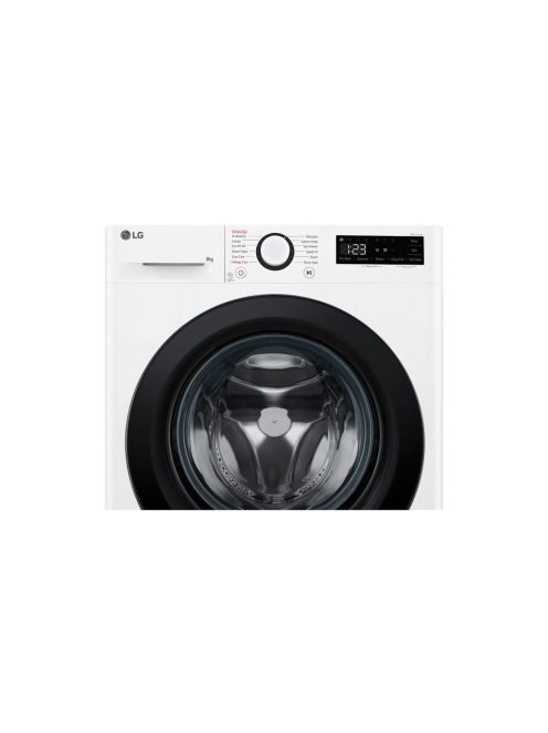 LG F2WR508SBW 8kg, max. 1200 ford./perc, Keskeny Gőzmosógép, AI DD™