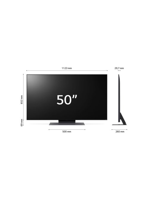 LG 50QNED813RE QNED 50 colos 4K okos TV, 2023