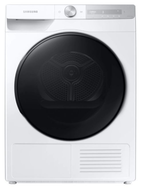 Samsung Dv90T7240Bh/S6 Hőszivattyús Szárítógép, 9Kg, A+++ Energiaosztály, Fehér