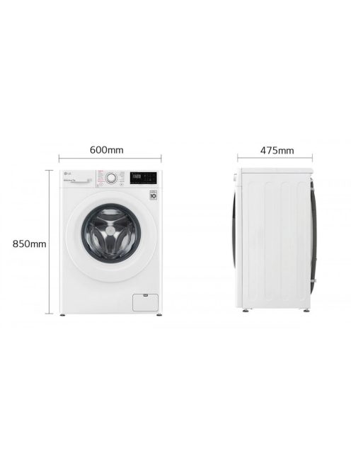 Lg F2Wv3S7S3E Gőzmosógép