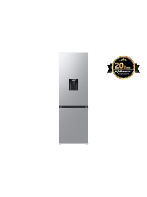 Samsung RB34C632DSA/EF Alulfagyasztós hűtőszekrény Wi-fi-vel 341 L