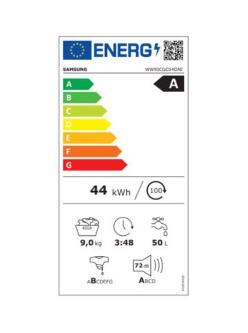 Samsung Ww90Cgc04Daele Elöltöltős Mosógép