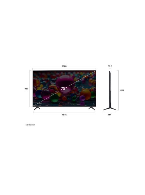LG 75UA75006LA 75 colos UHD AI UA75 4K Smart TV 2025