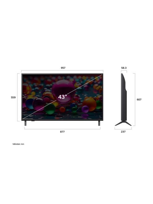 LG 43UA73003LA 43 colos UHD AI UA73 4K Smart TV 2025