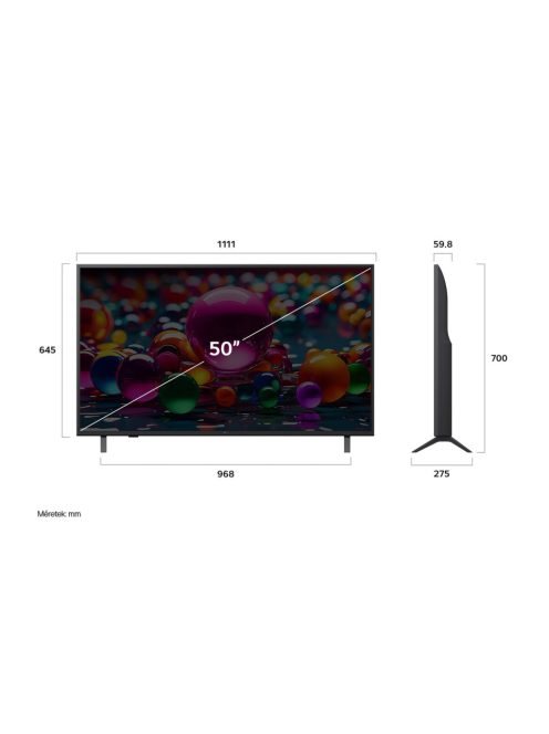 LG 50UA73003LA 50 colos UHD AI UA73 4K Smart TV 2025
