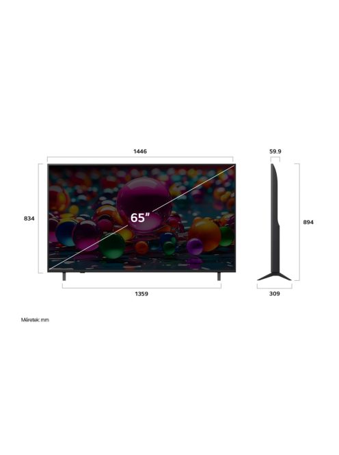 LG 65UA75003LA 65 colos UHD AI UA75 4K Smart TV 2025