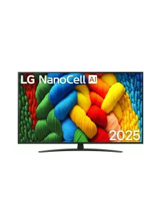 LG 86NANO81A3A 86 colos NanoCell AI NANO81 4K Smart TV 2025