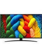 LG 43" NanoCell 43NANO81A3A 4K AI Smart TV 2025, Ultra HD, HDR, webOS, okos tv, 108 cm