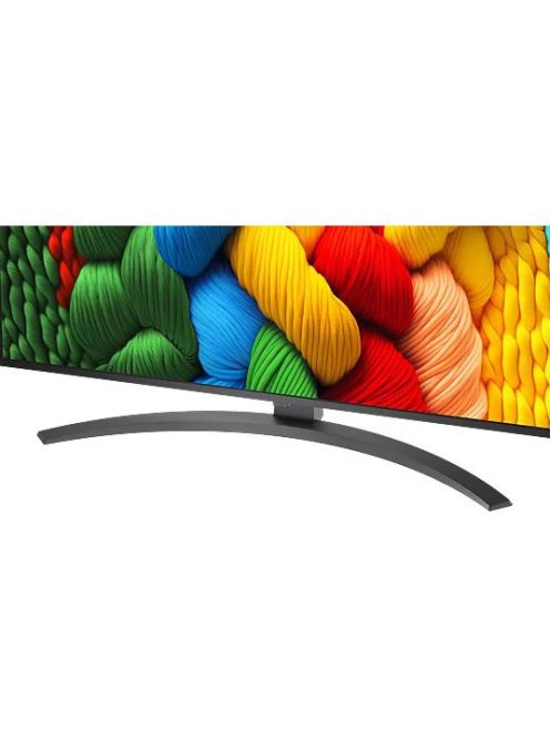 LG 43" NanoCell 43NANO81A3A 4K AI Smart TV 2025, Ultra HD, HDR, webOS, okos tv, 108 cm