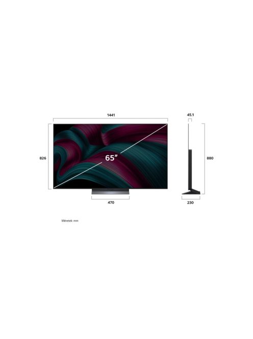 LG OLED65C51LA 65 colos LG OLED evo AI C5 4K Smart TV 2025