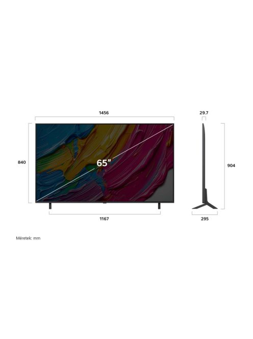 LG 65QNED80A3A 65 colos QNED AI QNED80 4K Smart TV 2025
