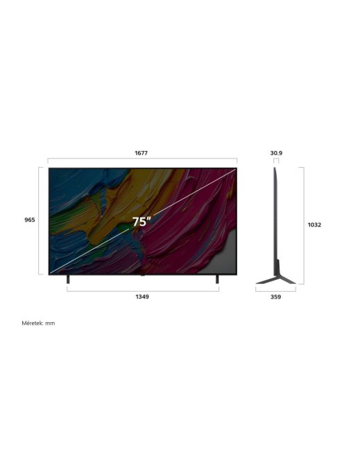 LG 75QNED80A3A 75 colos QNED AI QNED80 4K Smart TV 2025