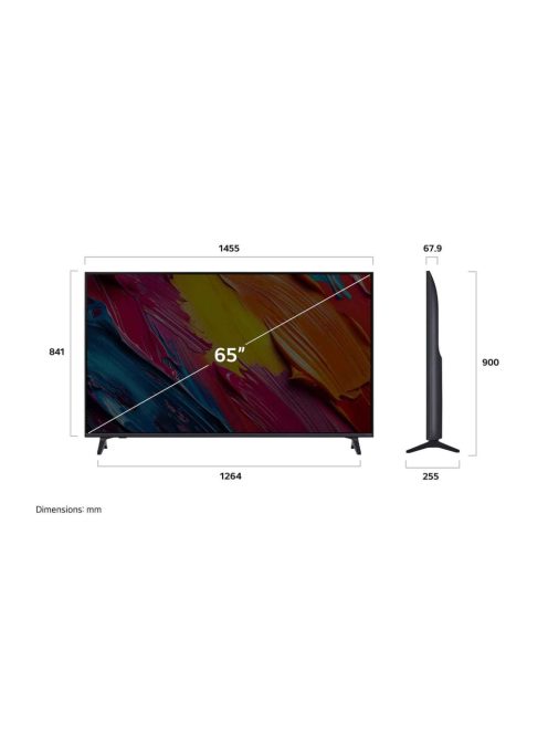 LG 65QNED70A6A QNED AI 4K Smart TV AI Magic távirányító 2025