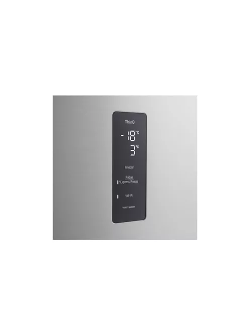 LG GTFV61PYBQD Felülfagyasztós hűtőszekrény, DoorCooling+™ és ThinQ™