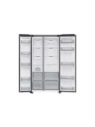 Samsung  RS70F65QETEO Side-by-Side hűtőszekrény AI Energia üzemmóddal 659 L, matt metál
